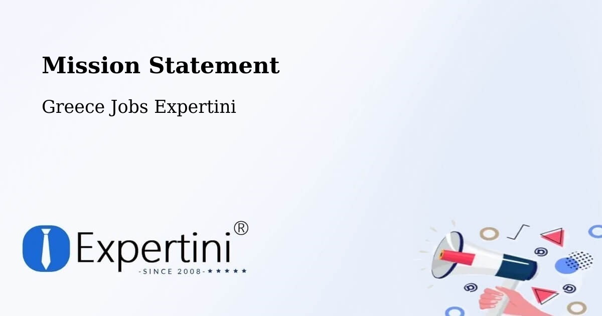 Corporate Mission – Karítsa - Greece Jobs Expertini
