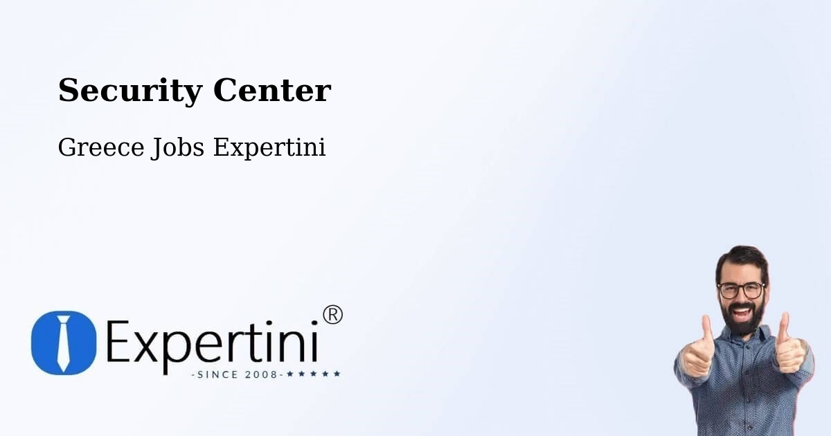 Security & Compliance – Karítsa - Greece Jobs Expertini